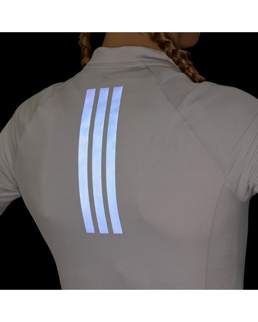 Adidas White Essentials Cycling Jersey