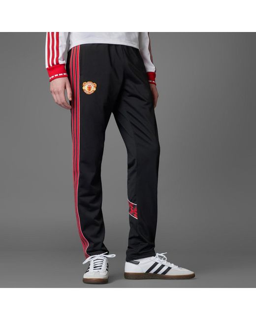 Adidas Blue Manchester United '91 Track Pants for men