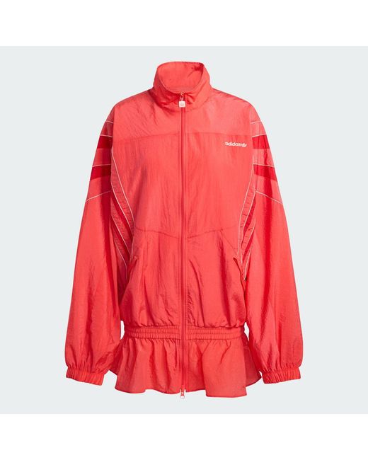 Adidas Red Santiago Woven Track Top