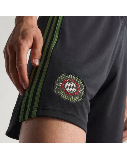 Adidas Black Fc Bayern 25/26 Wiesn Shorts for men