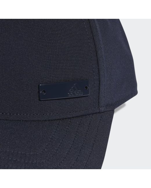 Adidas Blue Metal Badge Lightweight Baseball Cap