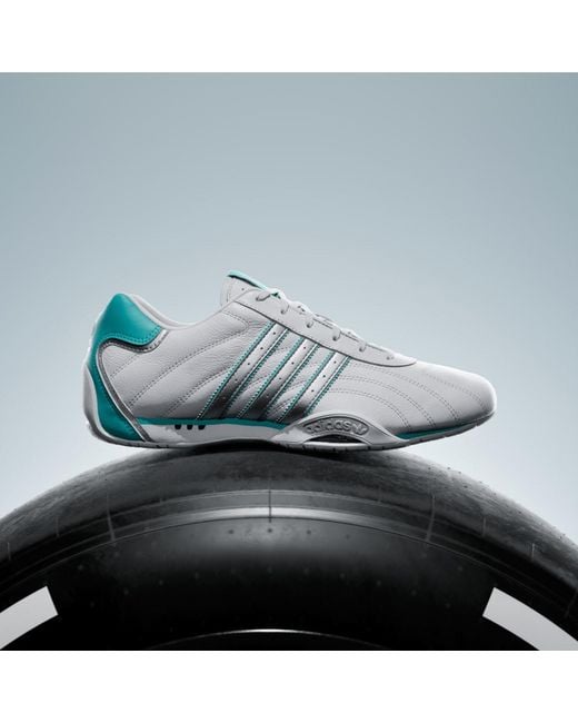 Adidas Blue Adiracer Lo Mercedes Amg Petronas F1 Team Shoes