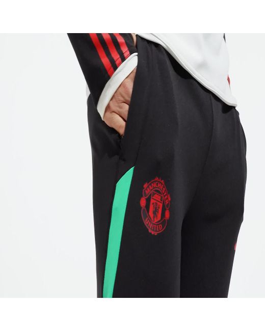 Manchester United Tiro 23 Training di Adidas in Black da Uomo