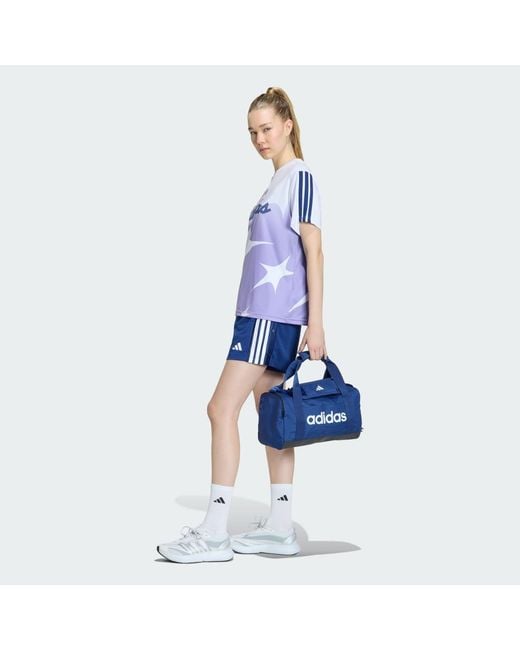 Adidas Blue Stadium Mesh Shorts