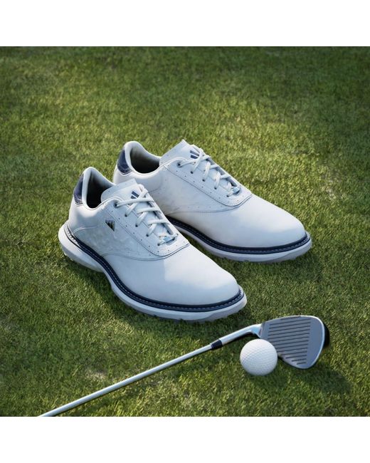 Adidas White Mc70 Spikeless Golf Shoes for men
