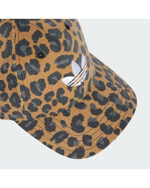 Adidas Multicolor Leopard Baseball Kappe