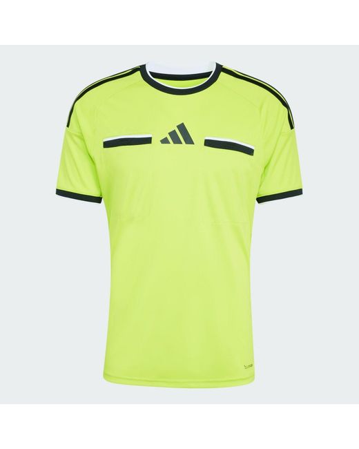 Adidas Green Referee 26 Jersey for men