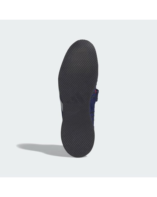Adidas Blue Adipower Weightlifting 3 Shoes