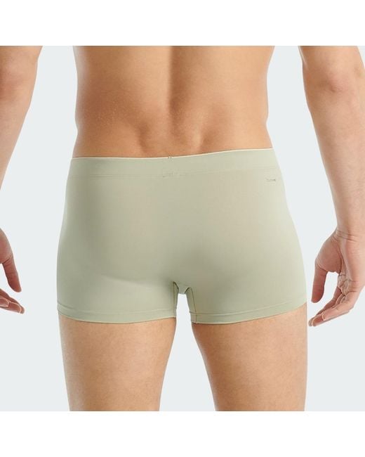 Adidas Green Active Micro Tech Trunk 3 Pack Underwear for men