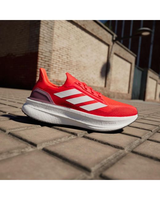 Adidas Red Ultraboost 5X Shoes