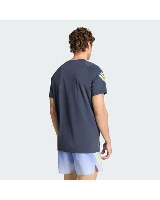 Adidas Blue Bmw Berlin-Marathon 2026 T-Shirt for men