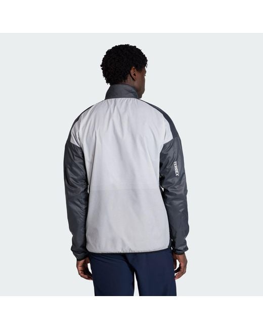 Adidas Blue Terrex Multi Clima365 Windweave Jacket for men