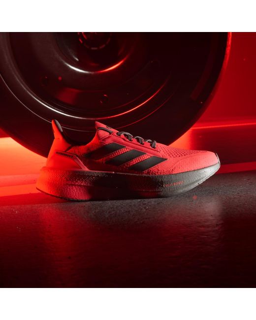 Adidas Red Ultraboost 5 Audi Revolut F1 Team Shoes for men