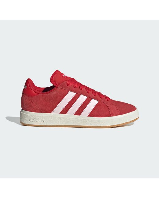 Adidas Red Grand Court Base 00S Shoes