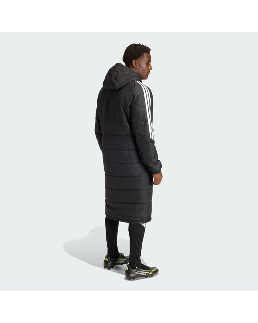 Adidas Black Tiro26 Long Coat for men