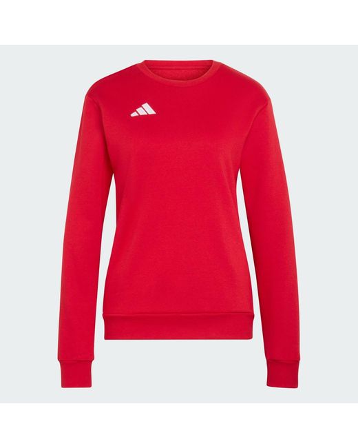 Adidas Red Entrada26 Sweat Top