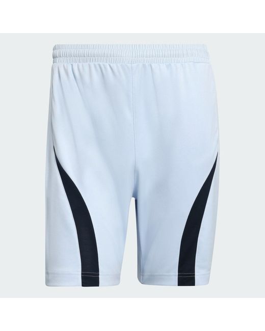 Adidas Blue Teamgeist Adicolor Shorts for men