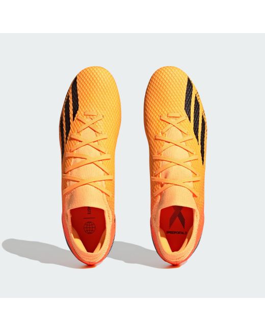 proposición siete y media sustracción Bota de fútbol X Speedportal.3 césped natural seco de adidas de color  Naranja | Lyst