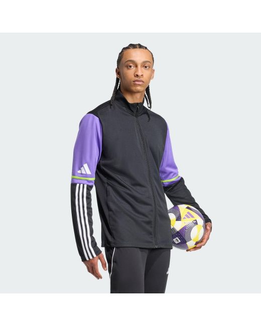 Giacca Da Allenamento Squadra 25 di Adidas in Blue da Uomo