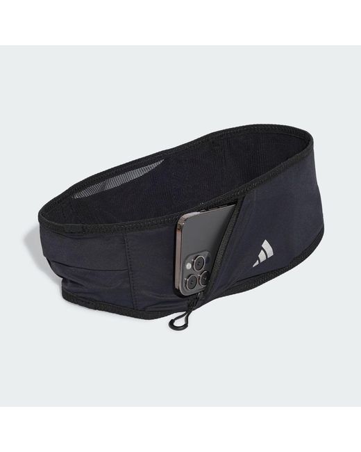 Adidas Blue Running Multi Pocket Belt