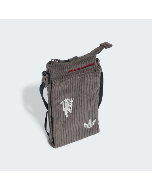 Adidas Gray Manchester United Third Small Items Bag