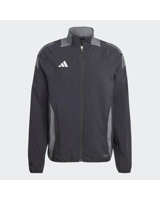 Adidas Black Tiro 24 Competition Presentation Track Top for men