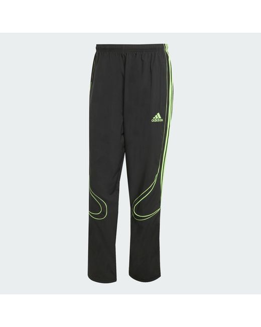 Adidas Black Teamgeist Adicolor Track Pants for men