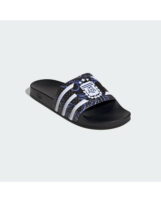 Adidas Black Trefoil Slide