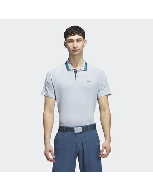 Adidas Blue Ultimate365 Tour Heat.Rdy Golf Polo Shirt for men