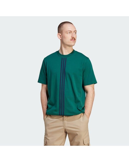Camiseta Hack Adidas de hombre de color Green