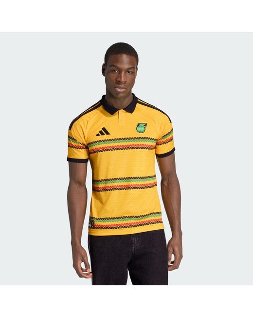 Adidas Yellow Jamaica National Team 2026 Home Replica Jersey for men
