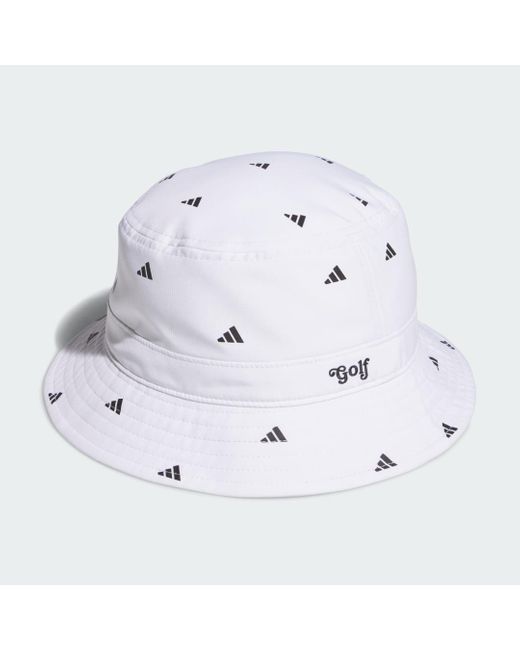 Adidas Blue #39;S Printed Bucket Hat