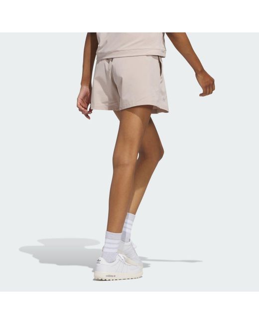 Adidas Originals White Sweatshorts GO-TO PLEATED SHORTS