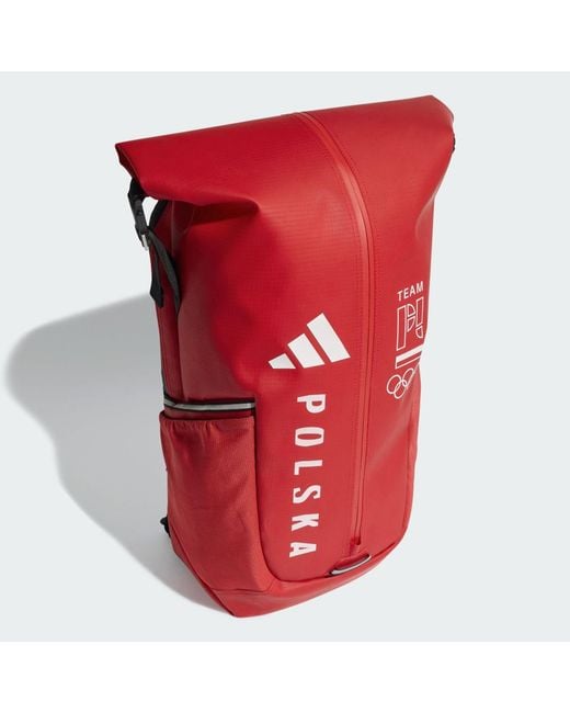 Adidas Red Poc Backpack