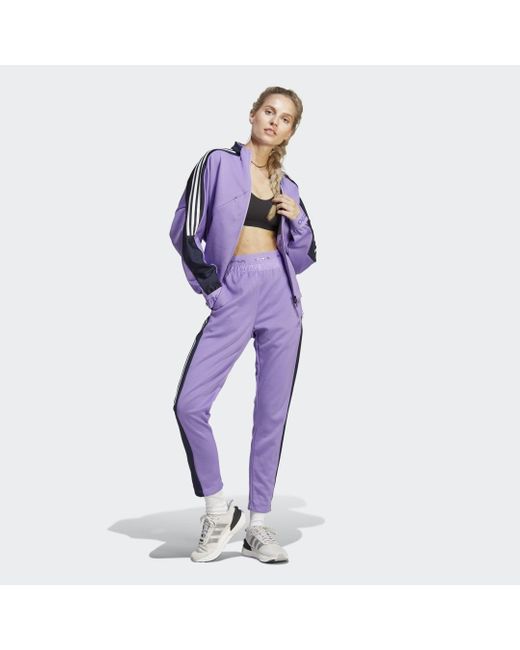 Adidas Purple Tiro Suit-up Advanced Tracksuit Bottoms