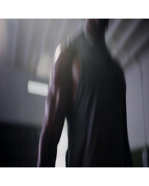 Canotta da allenamento Designed for Training Workout di Adidas in Gray da Uomo