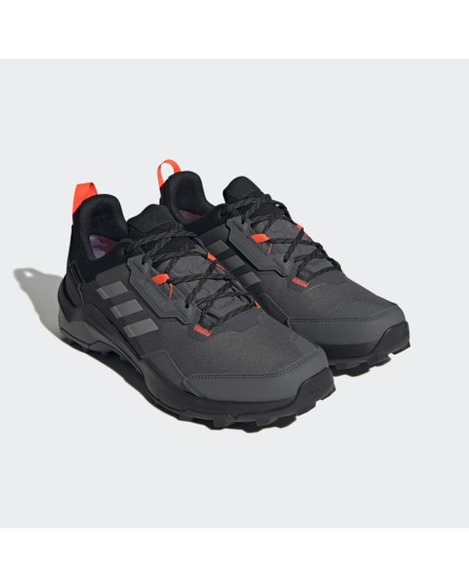 Adidas Black Terrex Ax4 Gore-tex Hiking Shoes for men