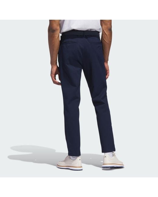 Pantaloni Plissettati di Adidas in Blue da Uomo