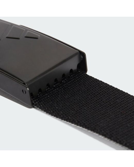 Cinturón reversible Webbing Adidas de hombre de color Black