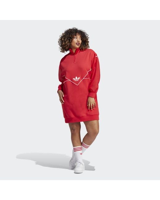 Abito Originals di Adidas in Red