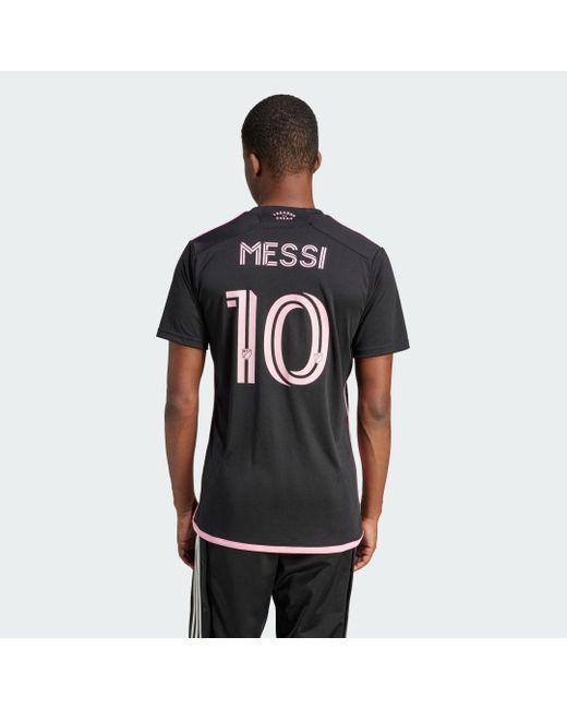 Adidas Black Inter Miami Cf 23/24 Messi Away Jersey for men
