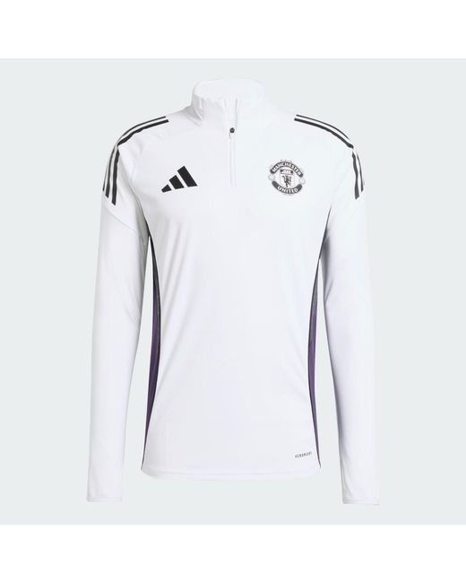 Adidas Blue Manchester United Tiro 25 Competition Training Top for men