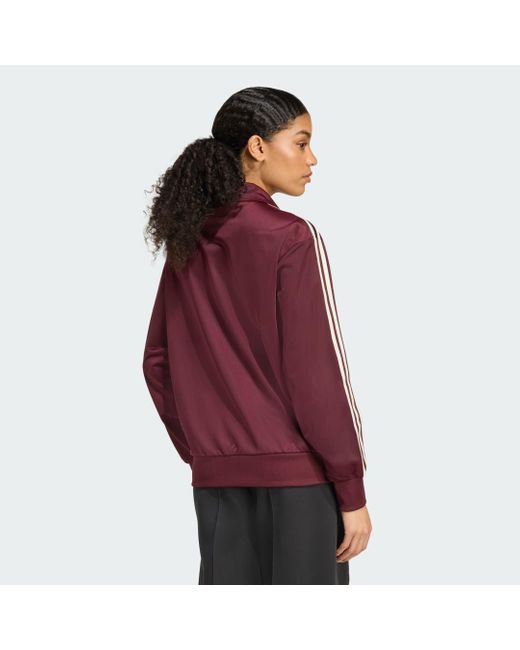 Adidas Red Adicolor Classics Firebird Loose Trainingsjacke