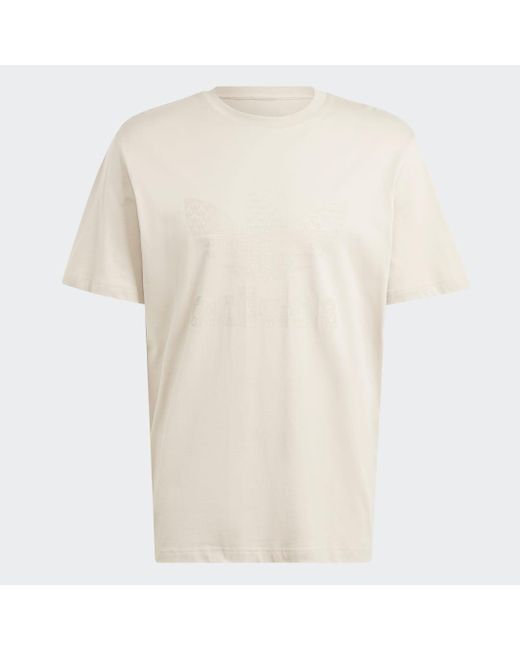 Adidas Natural Graphics Monogram T-Shirt for men