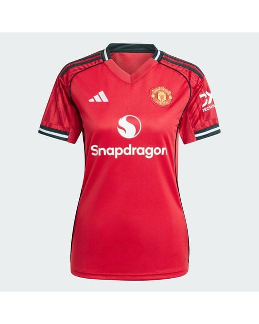 Adidas Red Manchester United 25/26 Home Jersey