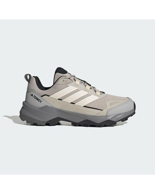 Adidas Gray Terrex Skychaser Ax5 Hiking Shoes for men
