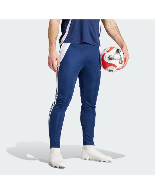 Pantaloni da allenamento Tiro 24 Slim di Adidas in Blue da Uomo