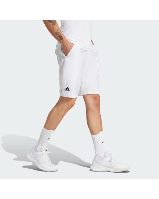 Adidas Tennisshort CLUB TENNIS CLIMACOOL 3-STREIFEN SHORTS in White für Herren