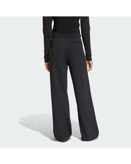 Adidas Black Sport Tailored Tracksuit Bottoms