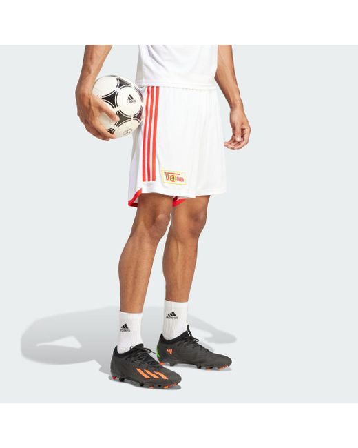 Adidas White 1. Fc Union Berlin 23/24 Home Shorts for men